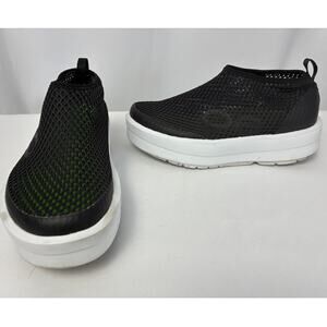 OOFOS OOmega Chukka Shoes Womens 8 Black Mesh Comfort Support Recovery